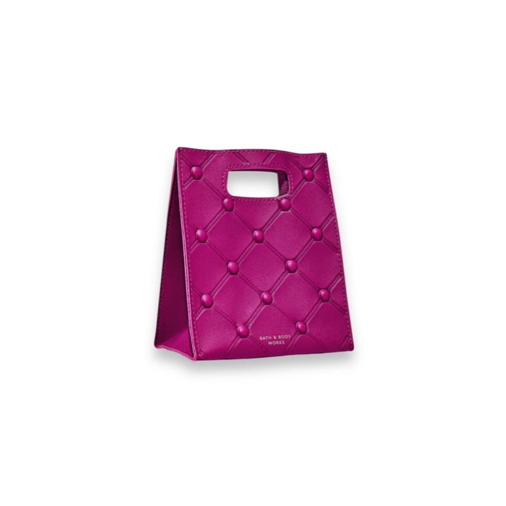 Purple Quilt Reusable Mini Gift Bag Tote
